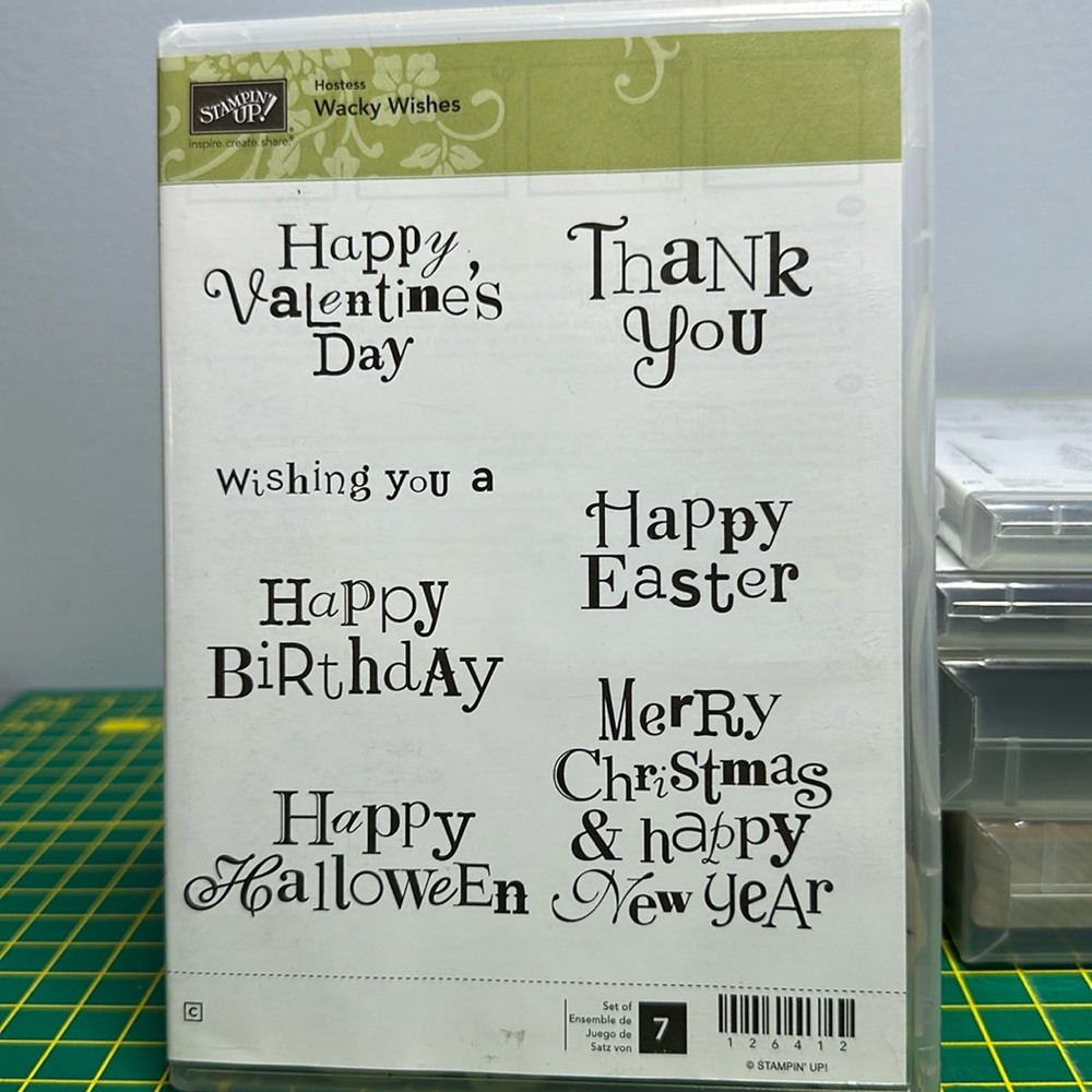 Stampin Up Wacky Wishes stamp set